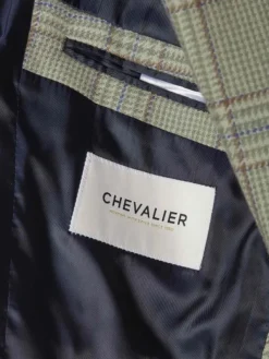 Chevalier Wiston Tweed Blazer, Willow Green Checked Clearance