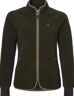 Chevalier W's Pax Light Pile Jacket Leather Brown Best