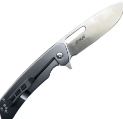 EKA Classic 8 Titanium taittoveitsi, titaani New