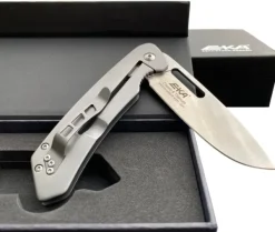 EKA Classic 8 Titanium taittoveitsi, titaani New