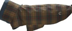 Cloud7 Brooklyn Dog Coat Waxed Tartan koiran takki, koot 6-10, Tartan Sale