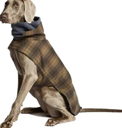 Cloud7 Brooklyn Dog Coat Waxed Tartan koiran takki, koot 6-10, Tartan Sale