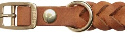 Cloud7 Collar Central Park nahkapanta, XS-M, vaaleanruskea Online