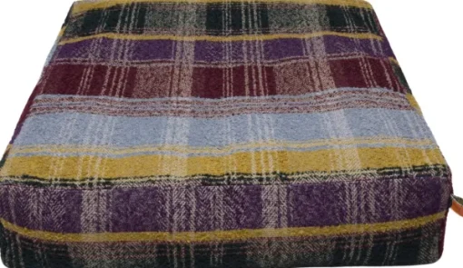 Cloud7 Cube Tartan koiranpeti, M, Purple Discount