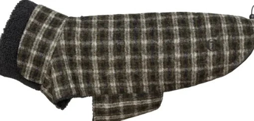 Cloud7 Dog Coat Brooklyn koirantakki, 3-5, Plaid Green Sale