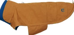 Dog Coat Brooklyn Waxed Cotton koiran talvitakki, koot 3-5, Curry-Cloud7 Clearance