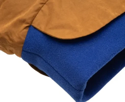 Dog Coat Brooklyn Waxed Cotton koiran talvitakki, koot 3-5, Curry-Cloud7 Clearance