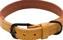 Cloud7 Dog Collar Madeira kaulapanta, L-XL, Ginger Clearance