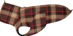 Cloud7 Dog Rain Coat Glasgow Plaid koiran takki, koko 9, Orange Clearance