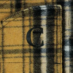 Dog Rain Coat Glasgow Plaid koiran takki, koko 6, Yellow-Cloud7 New
