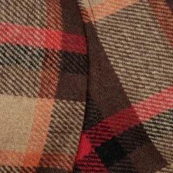 Cloud7 Dog Rain Coat Glasgow Plaid koiran takki, koko 9, Orange Clearance