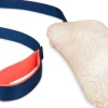 Chase & Crinkle lelu joustolla, Navy Coral & Faux Lambswool-Coachi Best