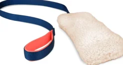 Chase & Crinkle lelu joustolla, Navy Coral & Faux Lambswool-Coachi Best