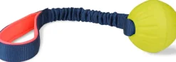 Tuggi Ball lelu joustolla, sininen/oranssi/lime-Coachi Fashion