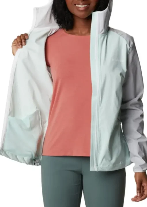 Heather Canyon naisten softshell-takki, Icy Morn Heather-Columbia Best