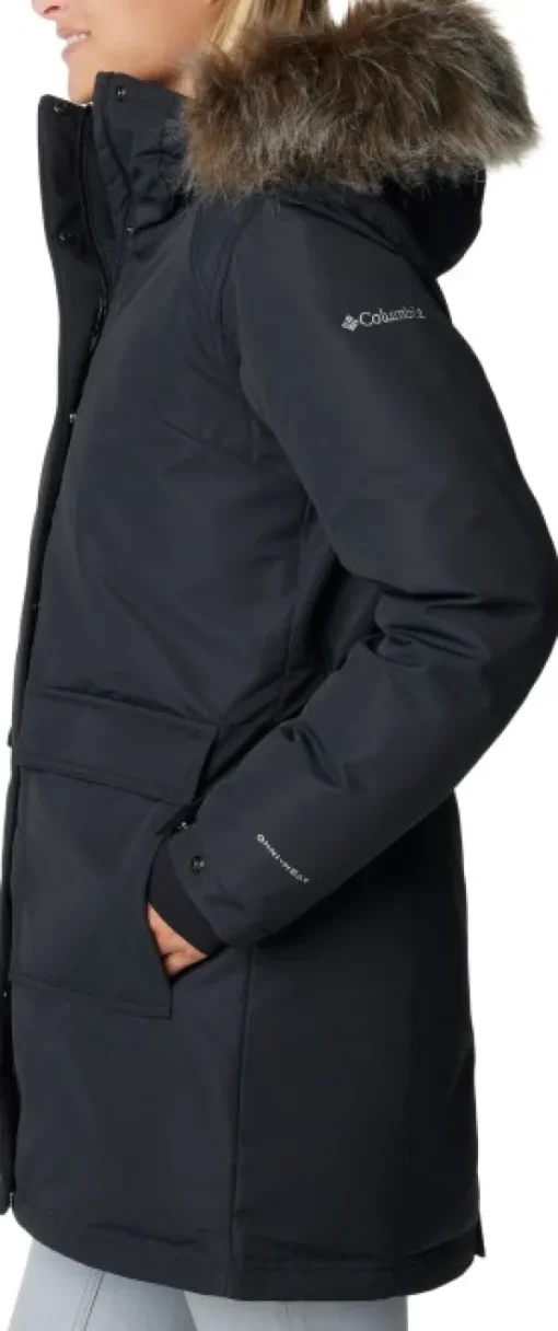 Columbia Little Si Insulated Parka naisten talvitakki, musta Fashion