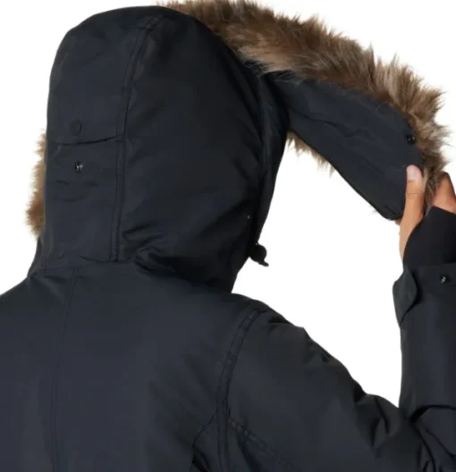 Columbia Little Si Insulated Parka naisten talvitakki, musta Fashion