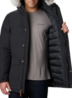 Columbia Marquam Peak Parka talvitakki, musta Sale