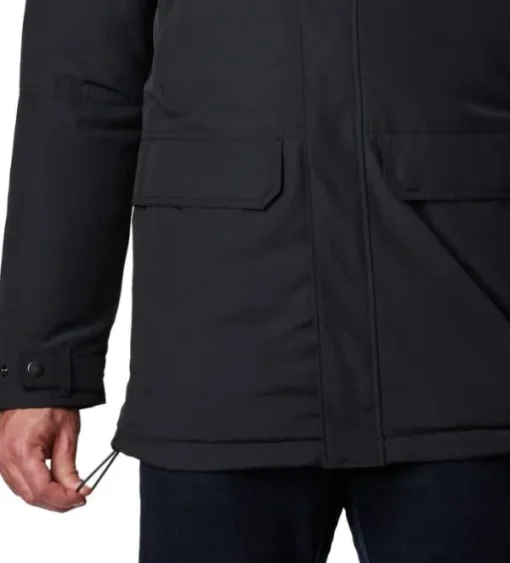 Columbia Marquam Peak Parka talvitakki, musta Sale