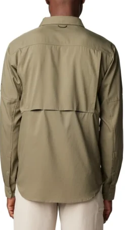 Columbia M's Silver Ridge™ Utility Lite Long Sleeve Stone Green Hot