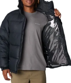 Pike Lake II Hooded Jacket talvitakki, musta-Columbia Fashion
