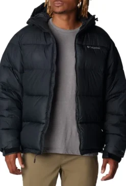 Pike Lake II Hooded Jacket talvitakki, musta-Columbia Fashion