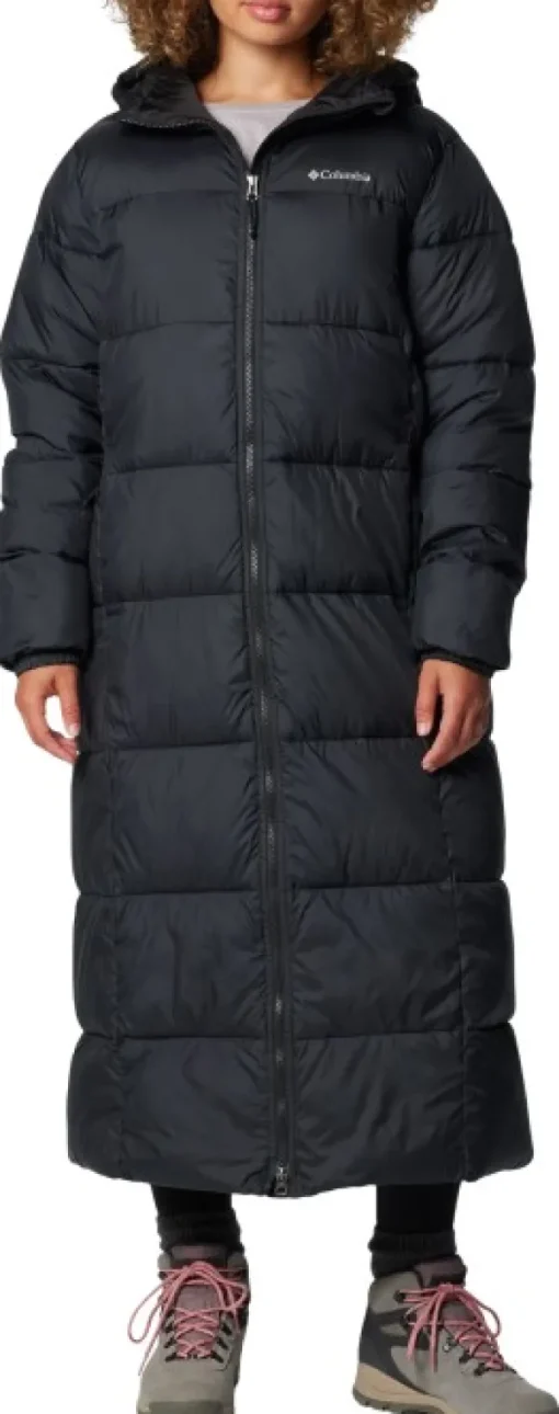 Puffect™ II Long Jacket naisten takki, Black-Columbia Hot