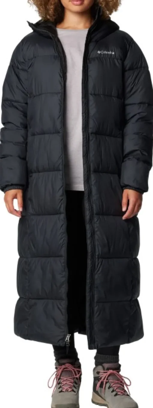 Puffect™ II Long Jacket naisten takki, Black-Columbia Hot