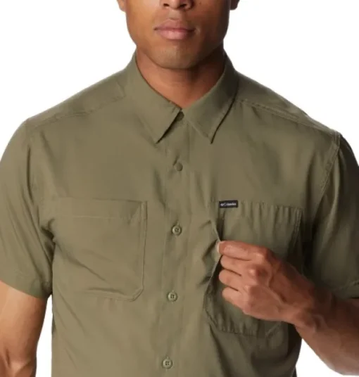 Silver Ridge™ Utility Lite Short Sleeve paita, Stone Green-Columbia Hot