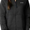Sweater Weather Full Zip naisten fleecetakki, Black Heather-Columbia New