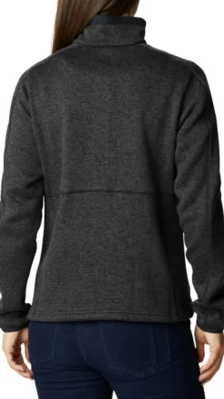 Sweater Weather Full Zip naisten fleecetakki, Black Heather-Columbia New