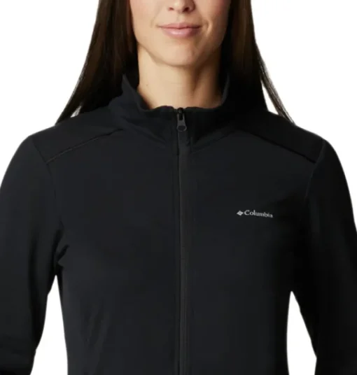 Columbia Weekend Adventure Full Zip naisten pitkähihainen, musta Online