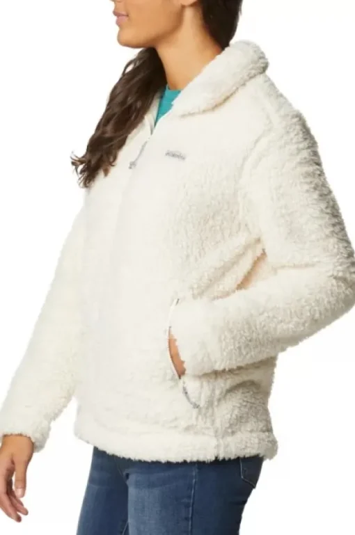 Columbia Winter Pass Sherpa FZ naisten fleecetakki, valkoinen Fashion