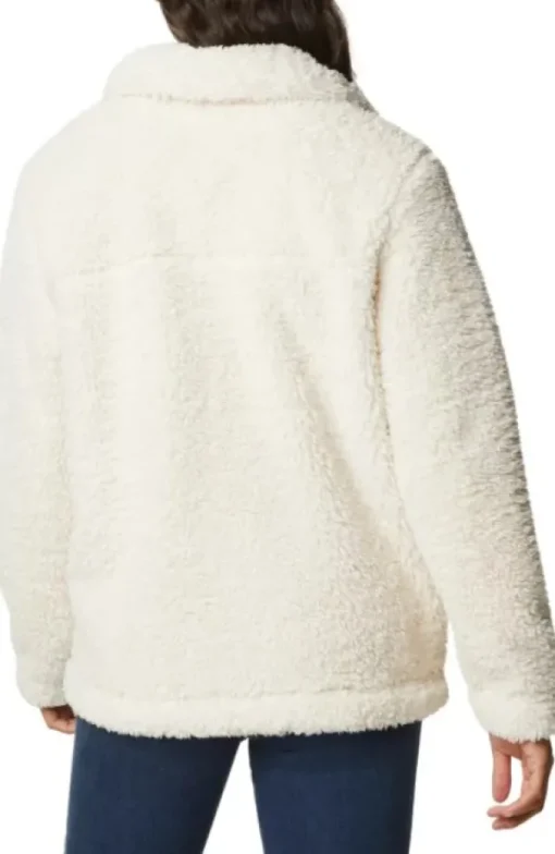 Columbia Winter Pass Sherpa FZ naisten fleecetakki, valkoinen Fashion