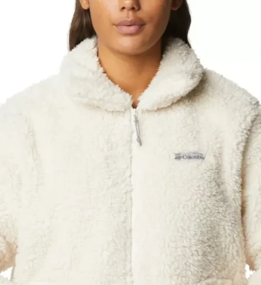 Columbia Winter Pass Sherpa FZ naisten fleecetakki, valkoinen Fashion