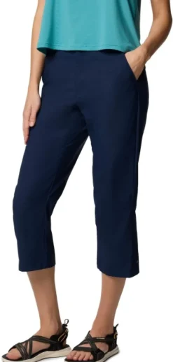 Columbia W's Leslie Falls™ Capri II Collegiate Navy Online