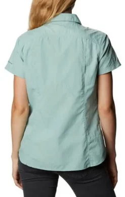 Columbia W's Silver Ridge 2.0 Short Sleeve kauluspaita, sinivihreä Discount