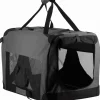 Companion Pet Soft Crate kuljetuskoppa, harmaa/musta, XL Best