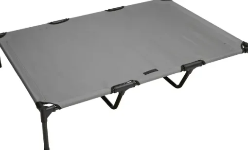 Companion  Folded Camping Bed koiranpeti, 122 x 91 x 23 cm, harmaa Clearance