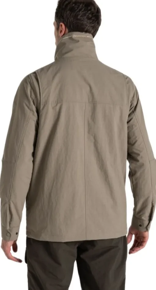 Craghoppers M's NosiLife Adventure Jacket IV Pebble Hot