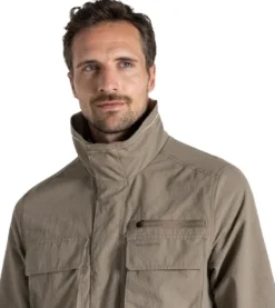 Craghoppers M's NosiLife Adventure Jacket IV Pebble Hot