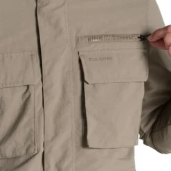 Craghoppers M's NosiLife Adventure Jacket IV Pebble Hot