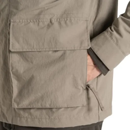 Craghoppers M's NosiLife Adventure Jacket IV Pebble Hot