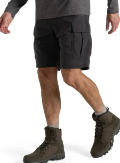 M's NosiLife Cargo Short III Black Pepper-Craghoppers Clearance