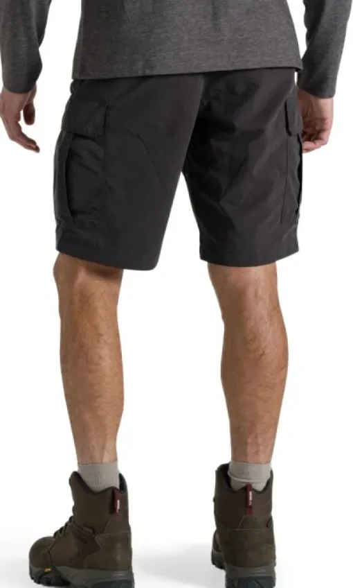 M's NosiLife Cargo Short III Black Pepper-Craghoppers Clearance