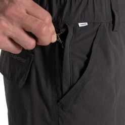 M's NosiLife Cargo Short III Black Pepper-Craghoppers Clearance