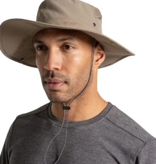 Craghoppers M's NosiLife Ranger Hat Pebble New