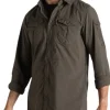 Craghoppers NosiLife Adventure LS Shirt III paita, Woodland Green New