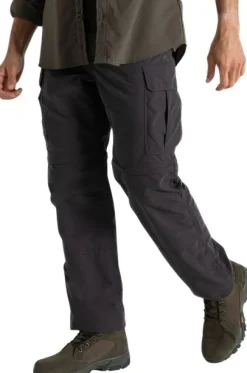 Craghoppers NosiLife Convertible Cargo katkolahjehousut, musta Fashion