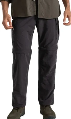 Craghoppers NosiLife Convertible Cargo katkolahjehousut, musta Fashion